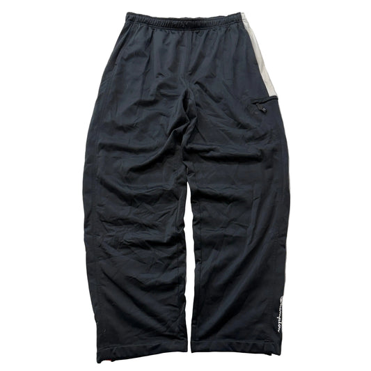 Champion Authentic Athletic Apparel Men's Black Sweatpants Side Stripe Size L