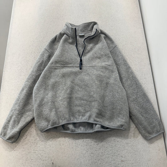 Port Authority Quarter Zip Fleece Pullover Gray Size XL photo 1
