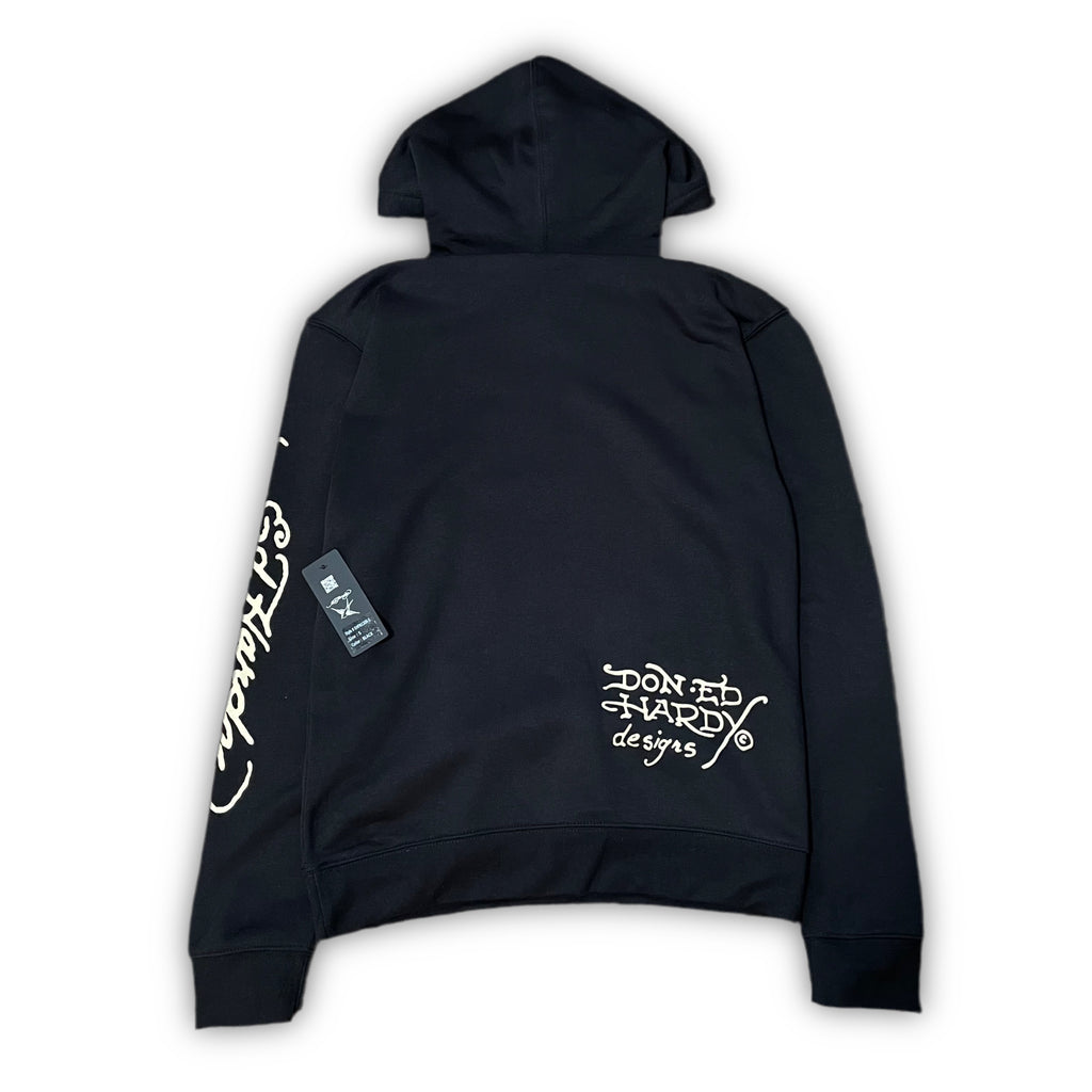 ED HARDY “MARY” BLACK HOODIE