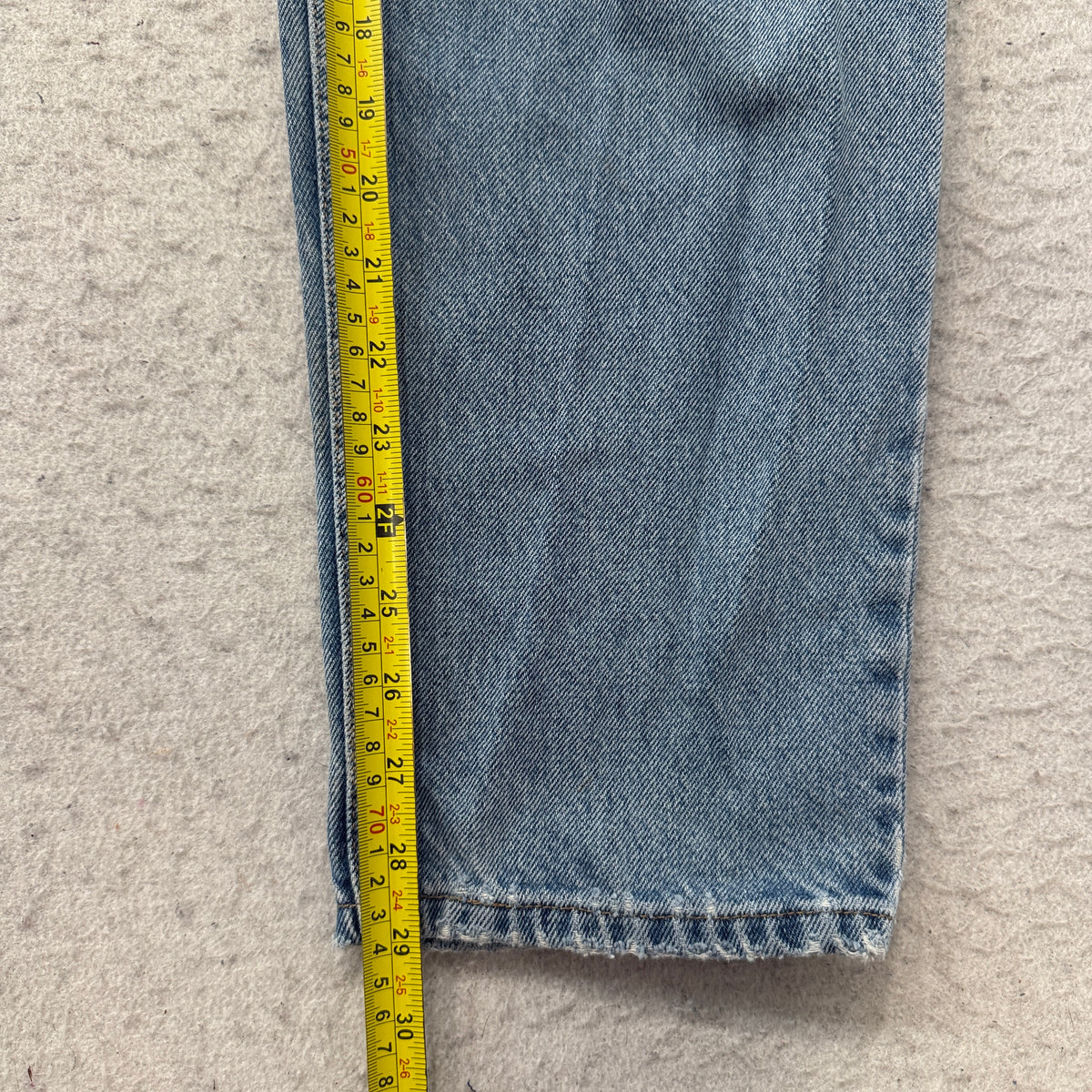 Eddie Bauer Vintage Petite Relaxed Light Wash Jeans Size 12 photo 5