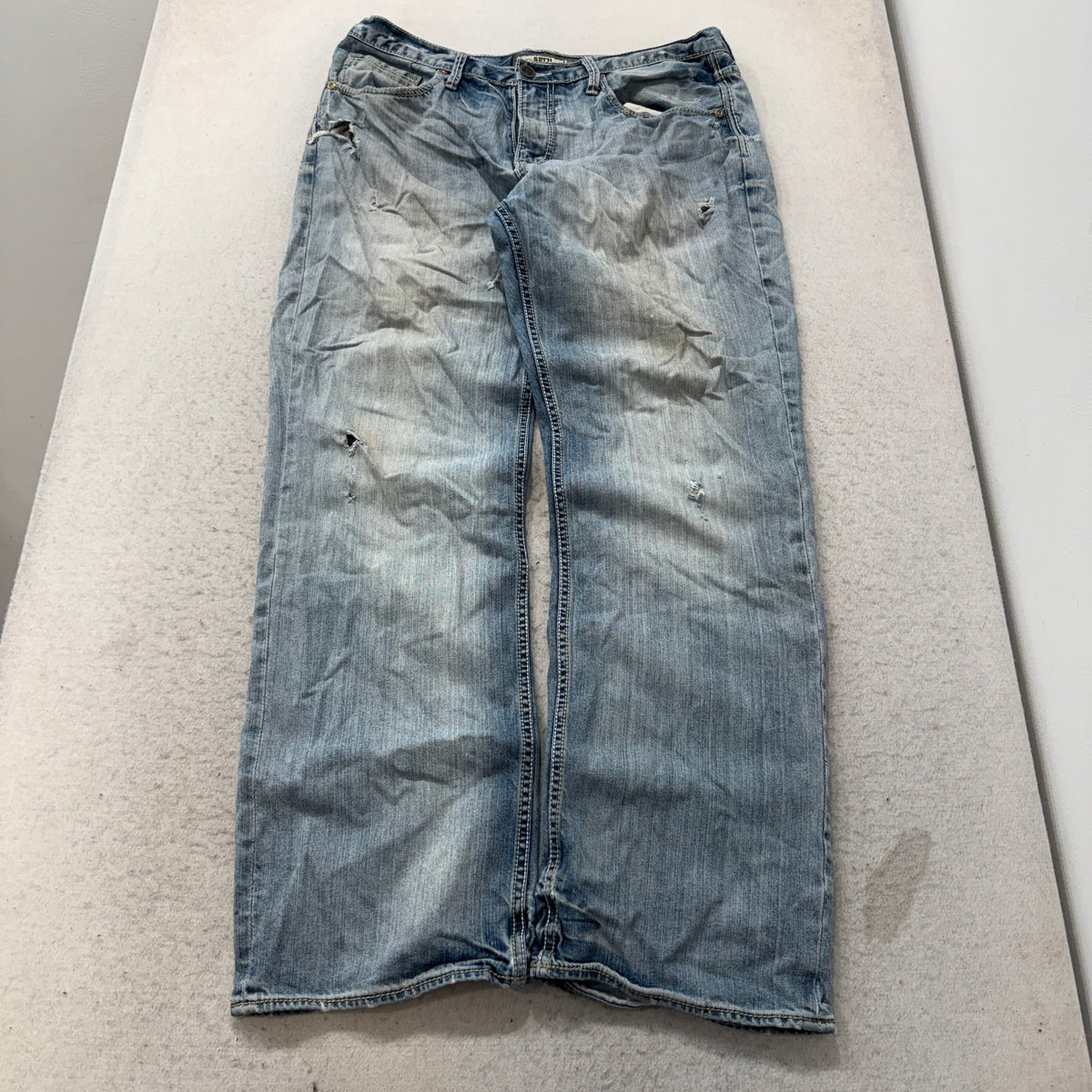 BKE Seth Light Wash Distressed Jeans Size 36 photo 1