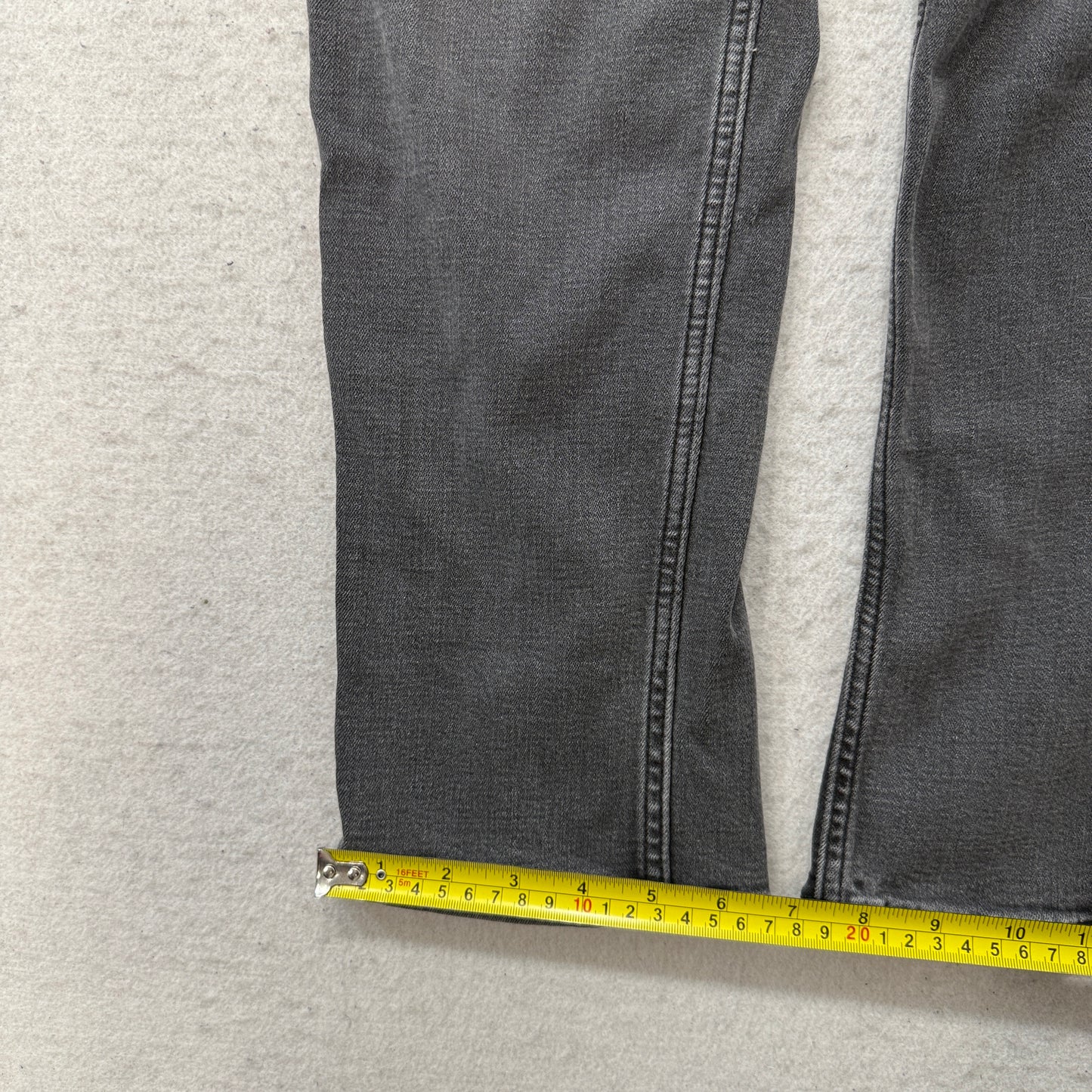 Hollister Athletic Skinny Men's Black Denim Jeans Advanced Stretch Size W32