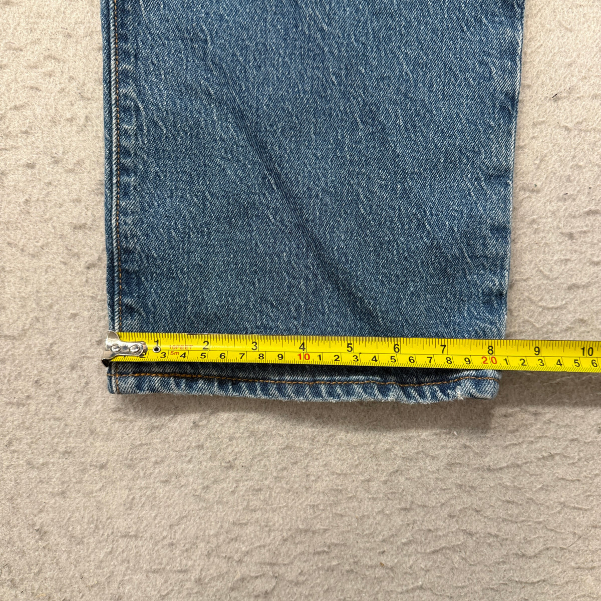 Levi's Ribcage Straight Ankle Jeans Women's Medium Wash High Rise Size 29x29 photo 7