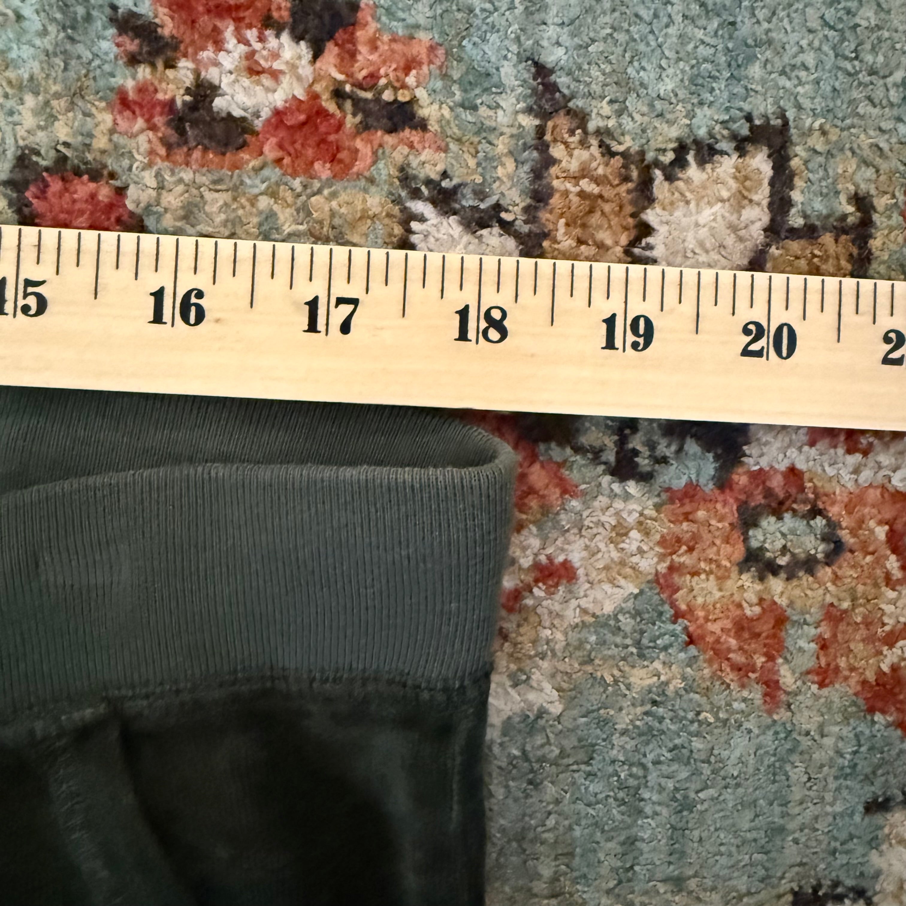 Vintage Juicy Couture Velour Flare Pants Snap Pocket Green Size M