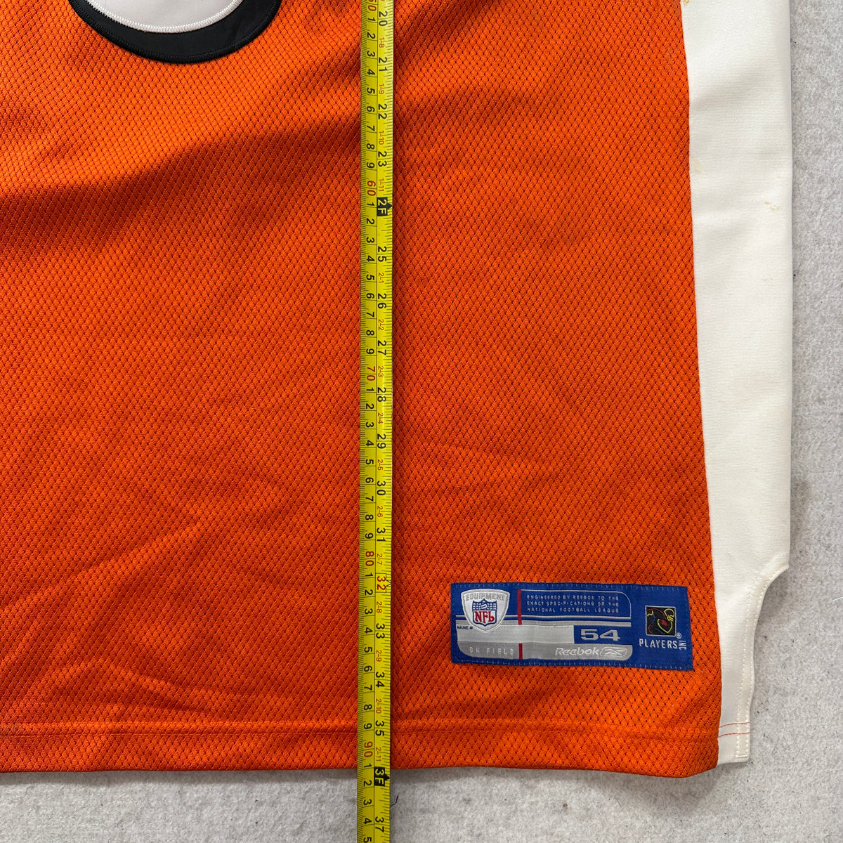 Reebok Bengals jersey length