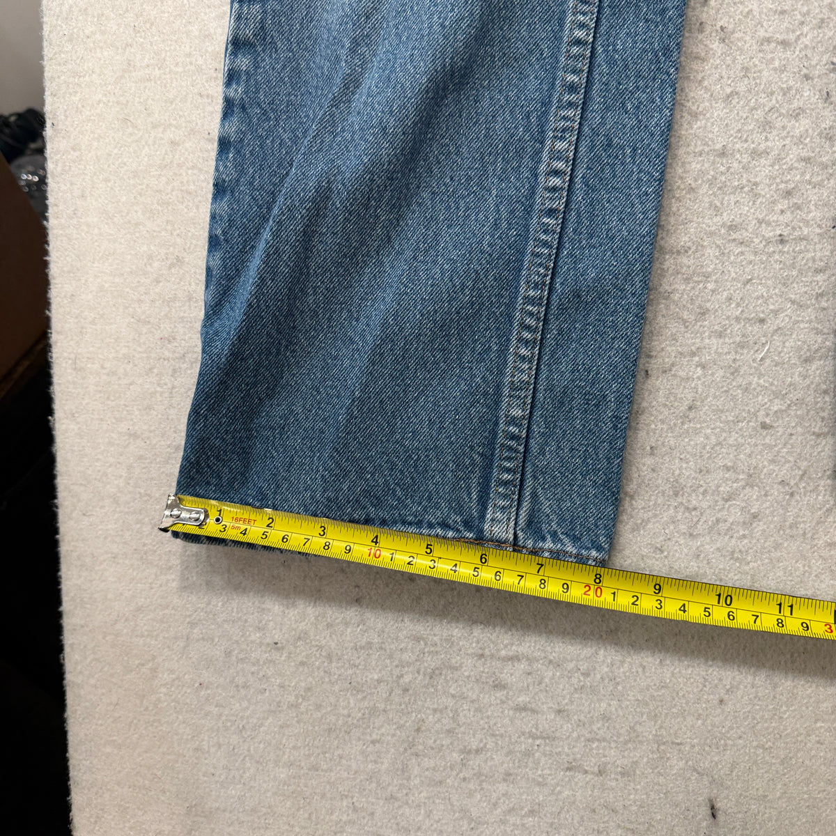 L.L.Bean Standard Fit Light Wash Jeans Size 34x30 photo 7