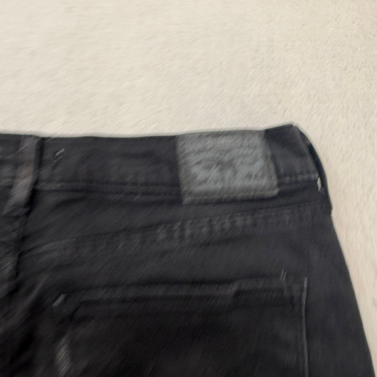 Levi's Denim Jeans Men's Black Wash Straight Leg Five Pocket Classic Size 30x32 photo 7