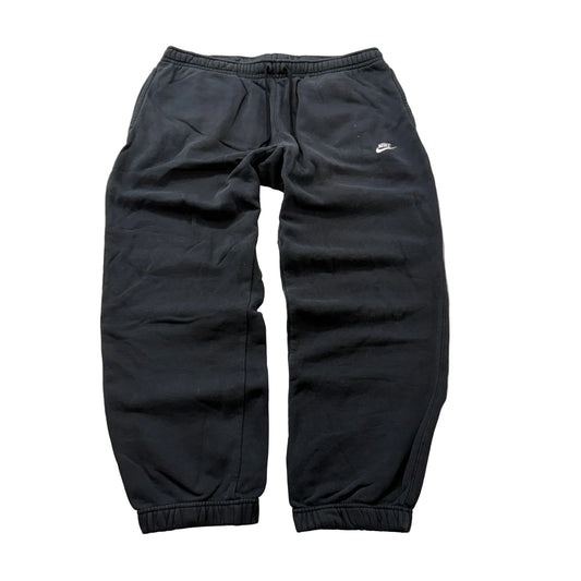 Nike Men's Black Fleece Joggers Drawstring Pockets Classic Sportswear Size XXL