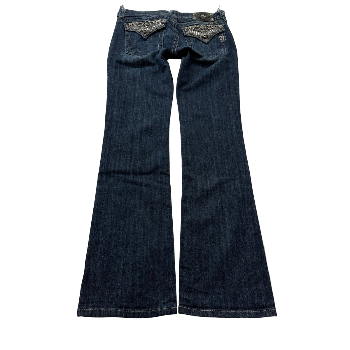 Miss Me dark wash embellished bootcut jeans size 30