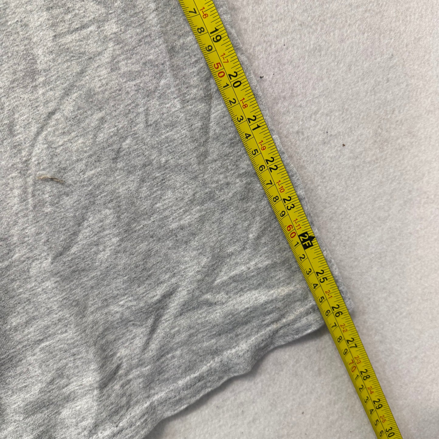 Russell Athletic Stanford Men's Gray T-Shirt Long Sleeve Sportswear Tee Size XL