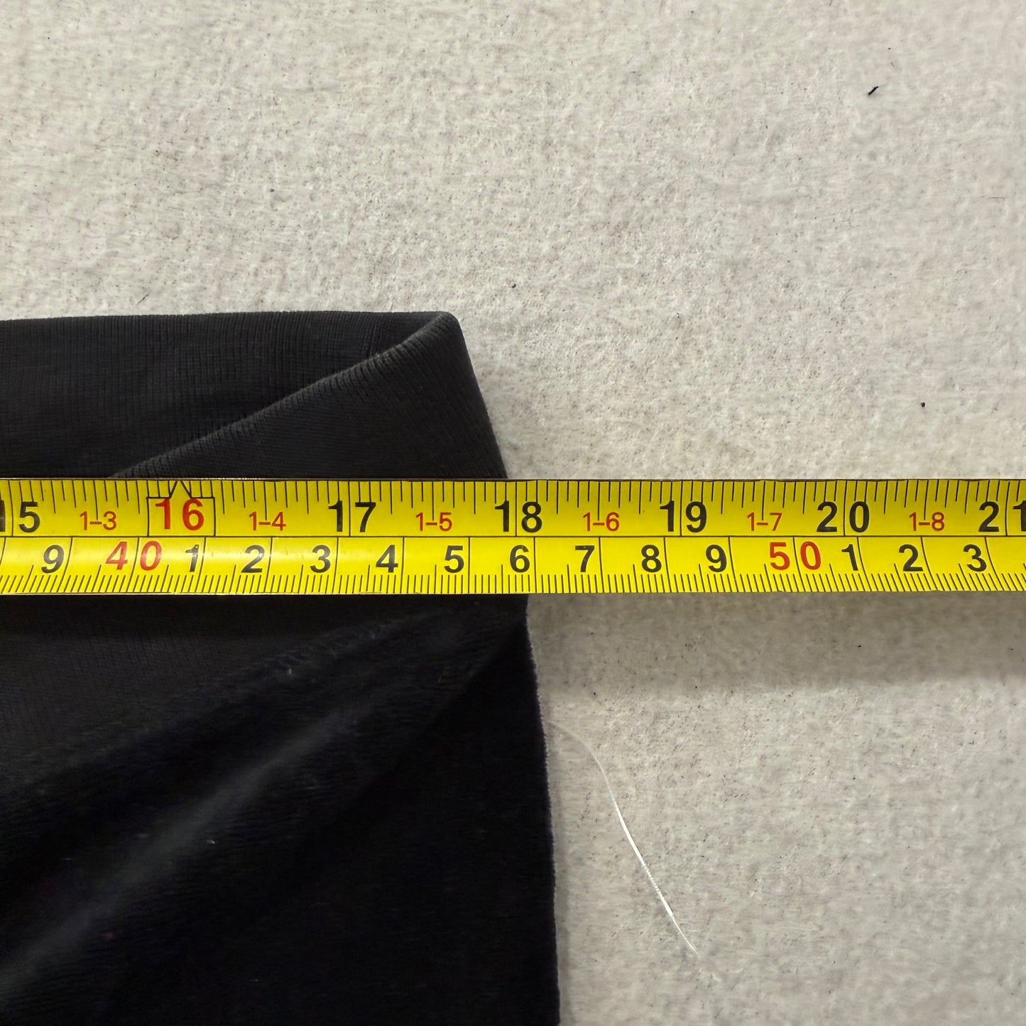 Vintage Juicy Couture Women's Black Velour Ruched Leg Pants Casual Logo Size L