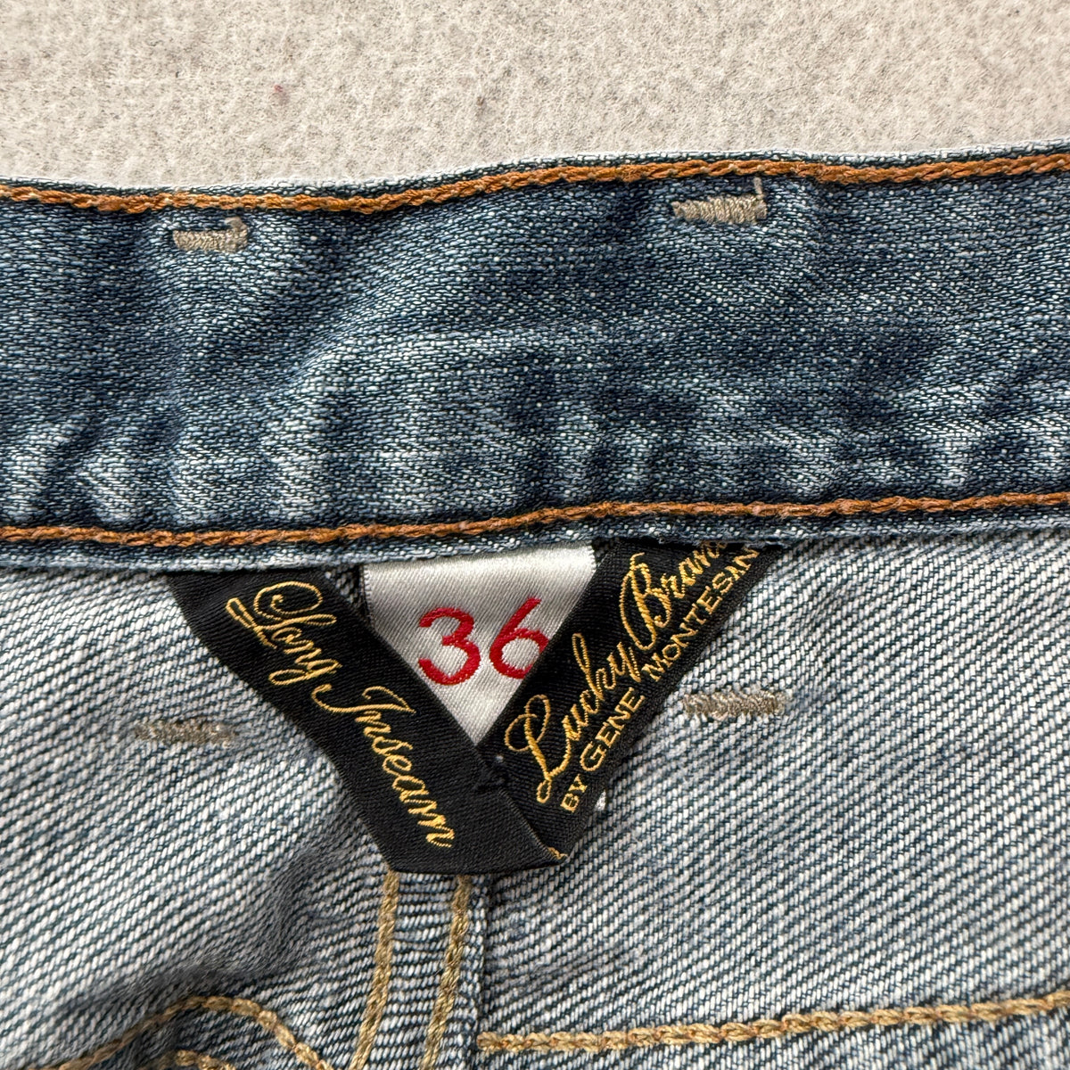 Lucky Brand Medium Wash Denim Jeans Size 36 photo 3