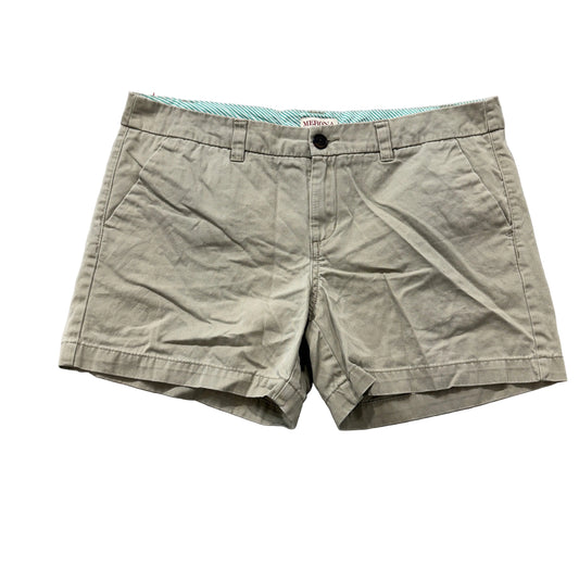 Merona Womens Khaki Chino Shorts Size 10 photo 1
