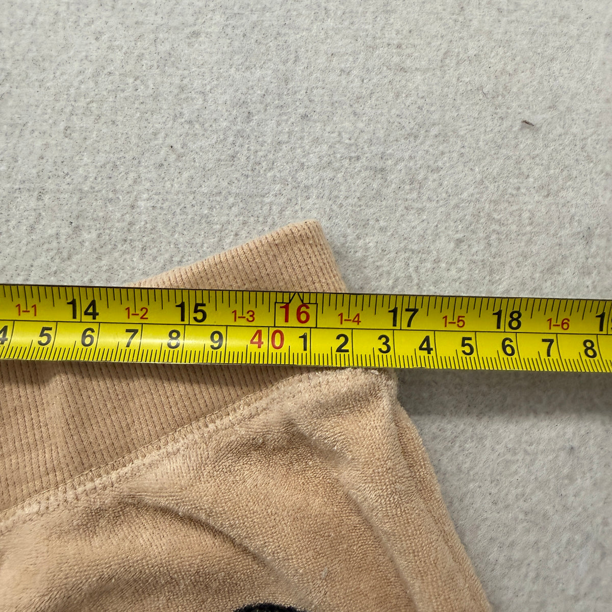 Juicy Couture Women's Beige Terry Cloth Track Pants Drawstring JC Logo Size XL