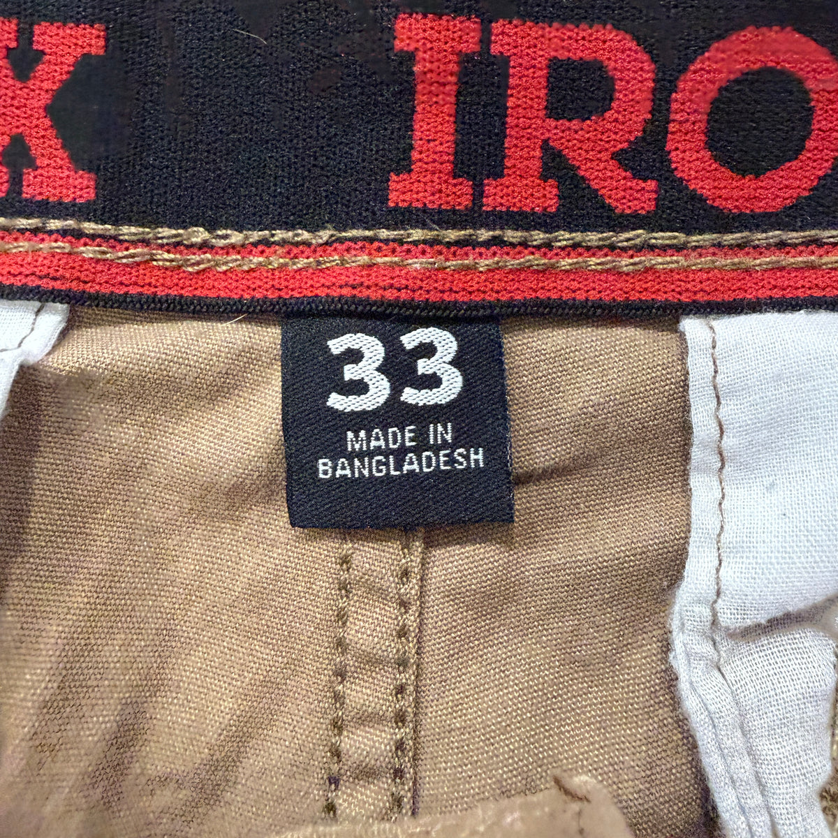 Iron Co. Chino Shorts Khaki Size 33 photo 3