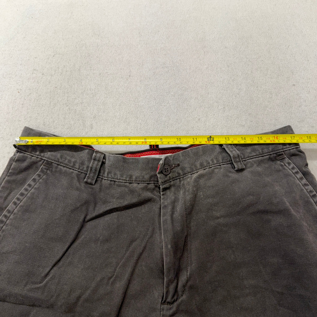 Dockers Relaxed Fit Flat Front Cargo Pants Gray Size 36x34 photo 5