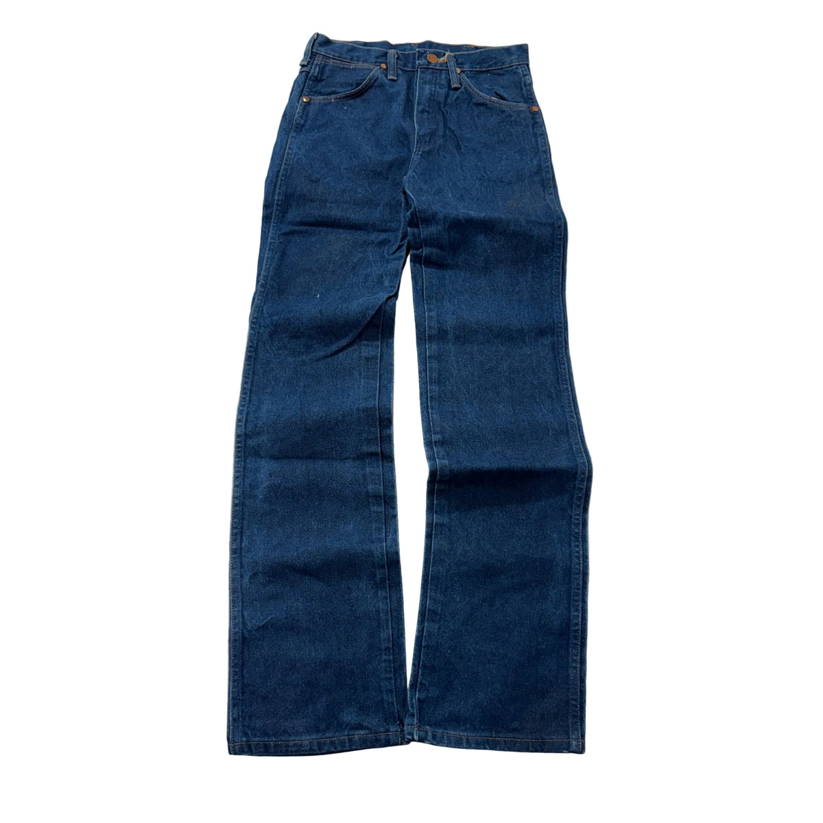 Vintage Wrangler 936DEN Slim Fit Cowboy Jeans Men's Dark Rinse USA Made Size 28x32 photo 1