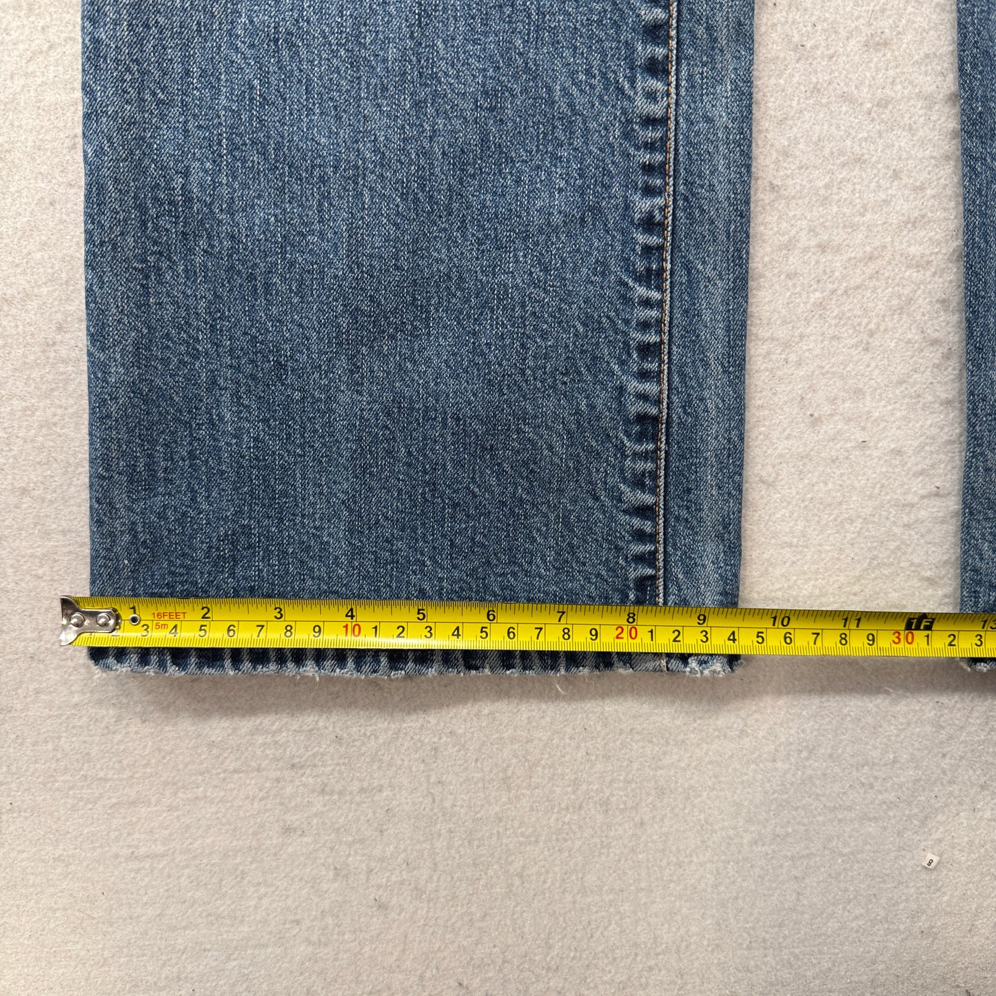 Gap Women's Blue Flare Stretch Denim Jeans Zip-Fly Pocket Classic Fit Size 10