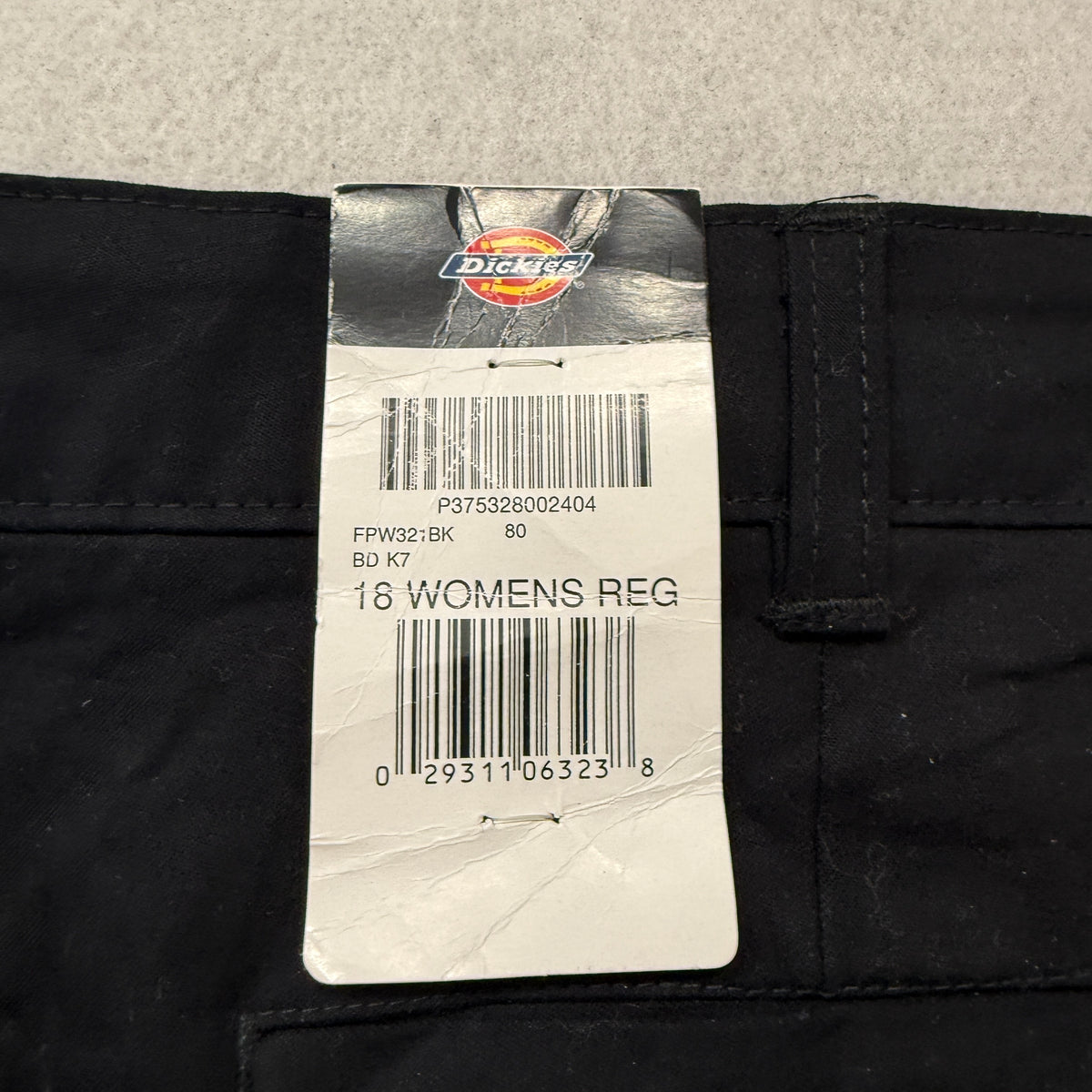 Dickies Womens Black Work Pants NWT Size 18 photo 7