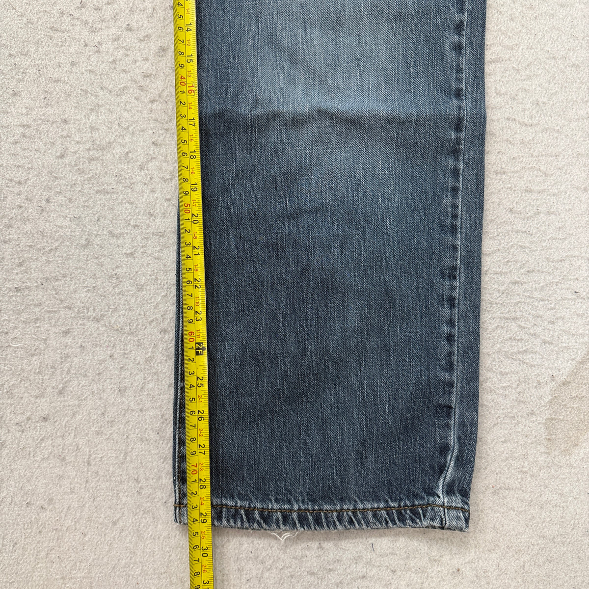 Calvin Klein Jeans Medium Wash Straight Leg Jeans Size 34 photo 5