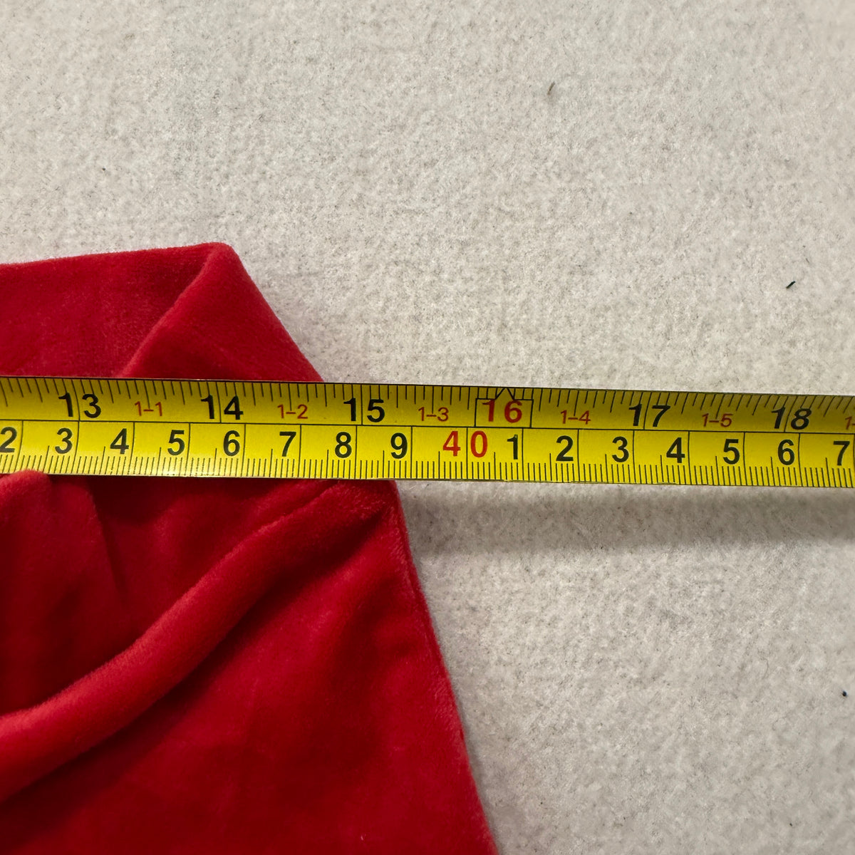 Juicy Couture Women's Red Velour Flared Track Pants Loungewear Elastic Waist - M