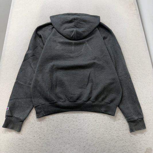 Champion Eco Fleece Chapman University Men's Charcoal Gray Fleece Hoodie Size M