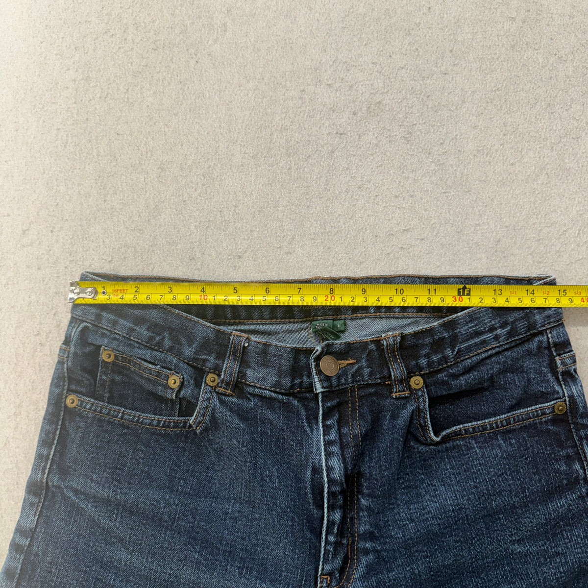 Lauren Jeans Co. Ralph Lauren Womens Dark Wash Jeans Size 8 photo 4