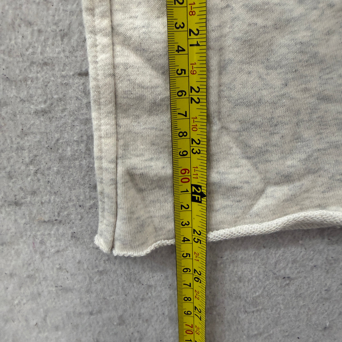 Men's Light Grey Wide Leg Knit Sweatpants Pockets Drawstring Size XL