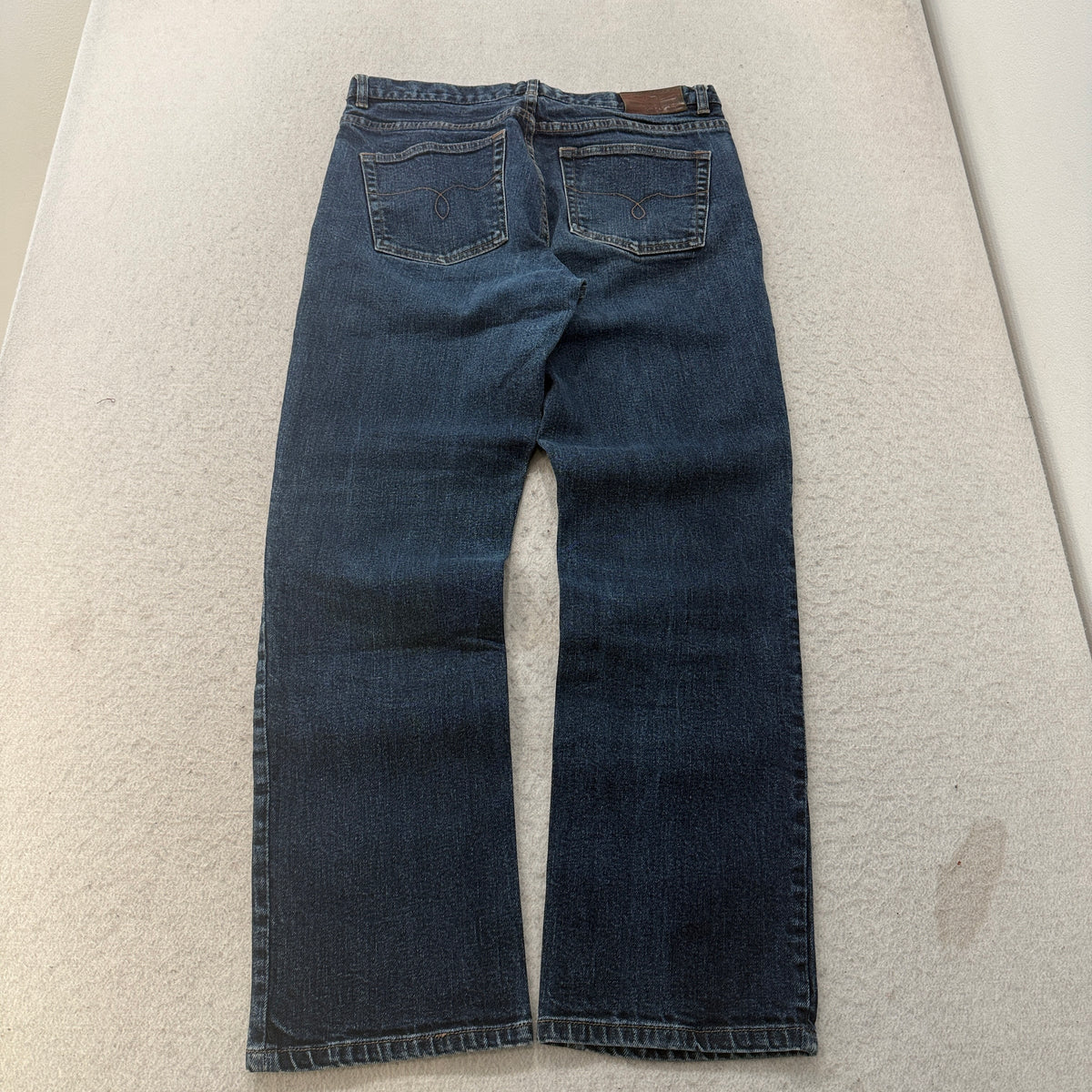 Lauren Jeans Co. Ralph Lauren Womens Dark Wash Jeans Size 8 photo 2