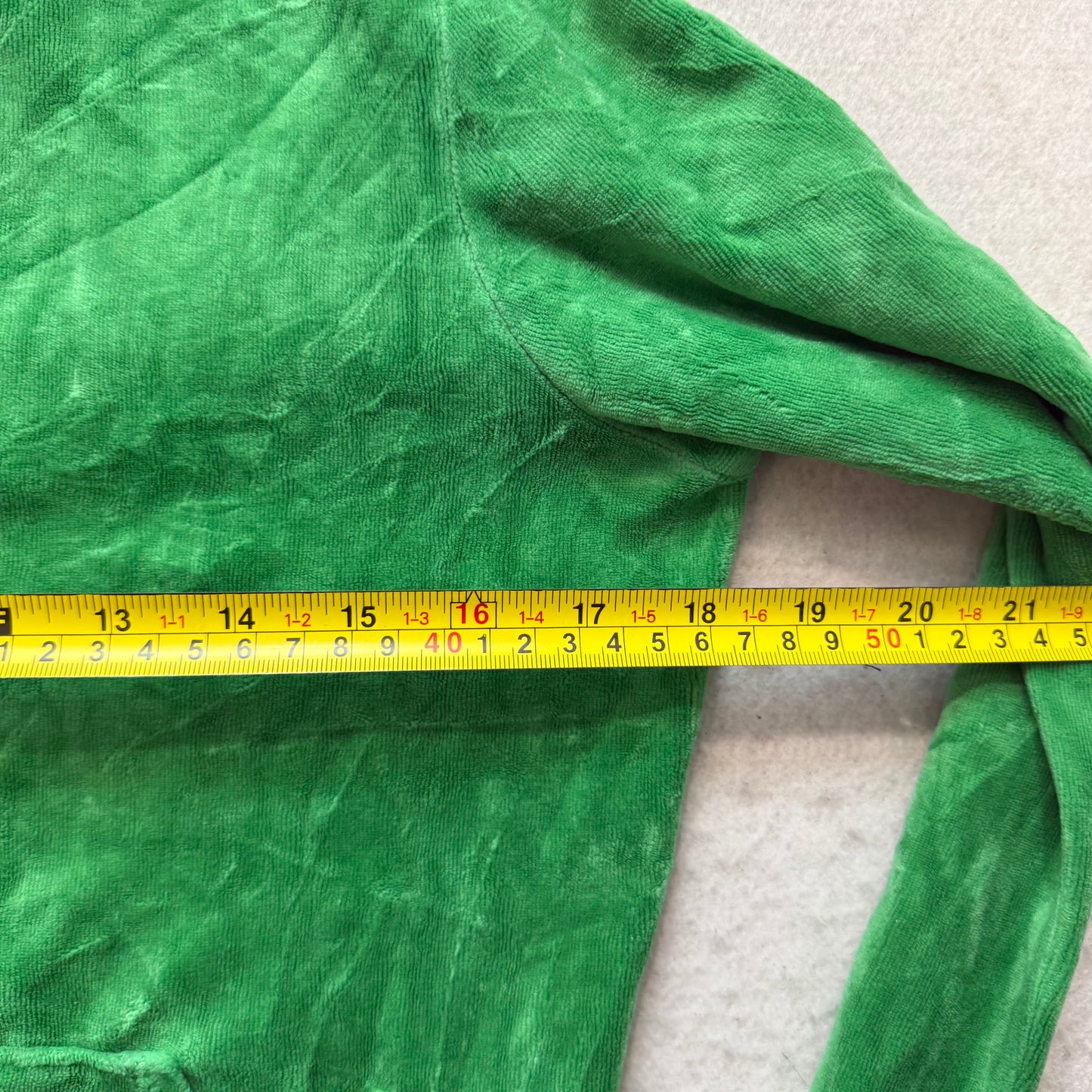 Vintage Juicy Couture Women's Green Velour Zip-Up Track Jacket Pocket Y2K Size L