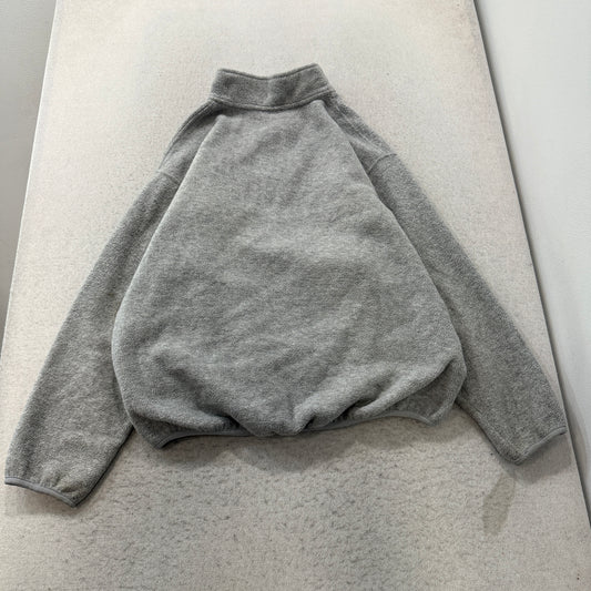 Port Authority Quarter Zip Fleece Pullover Gray Size XL photo 2