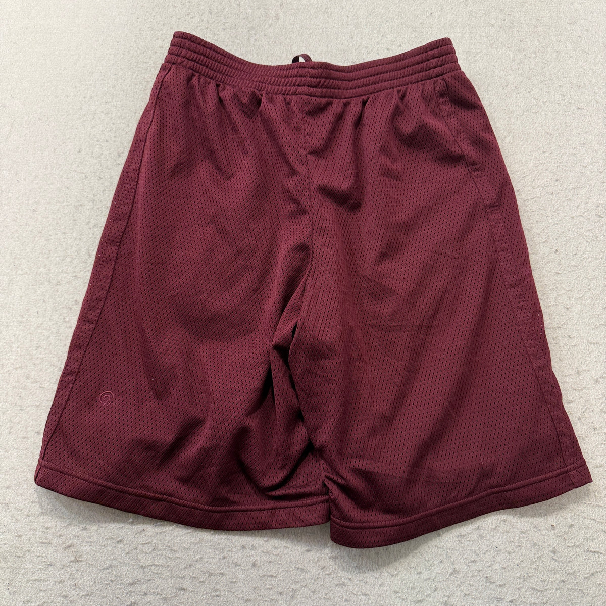 Champion C9 Athletic Shorts Men's Maroon Mesh Elastic Waist Gym Size S photo 2