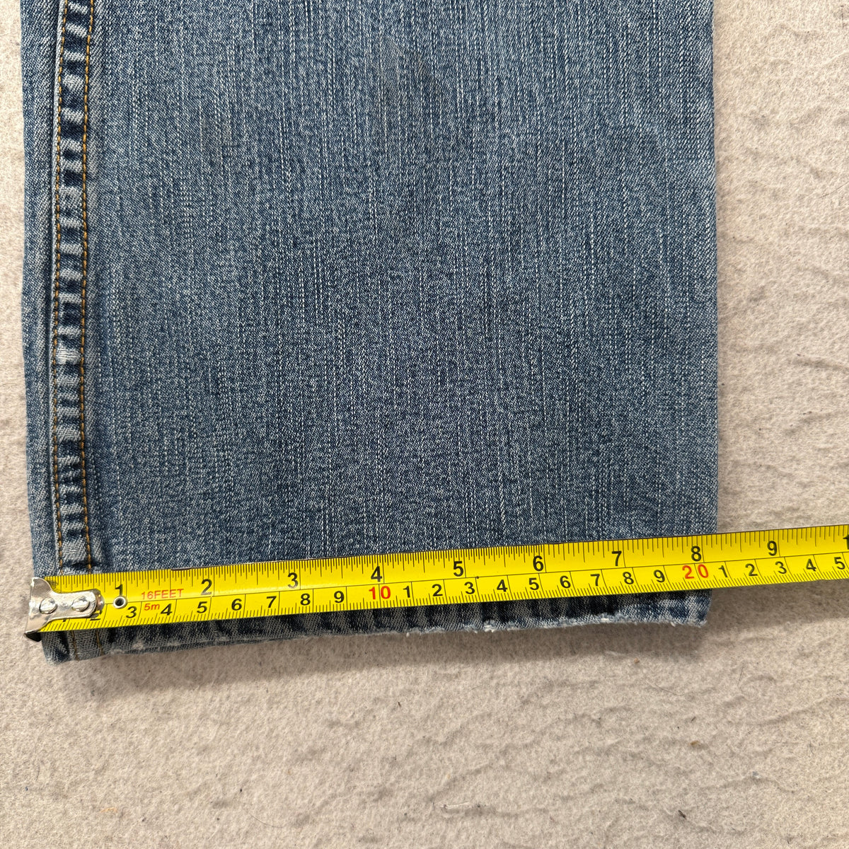 L.L.Bean Womens Medium Wash Boot Cut Jeans Size 14 photo 6