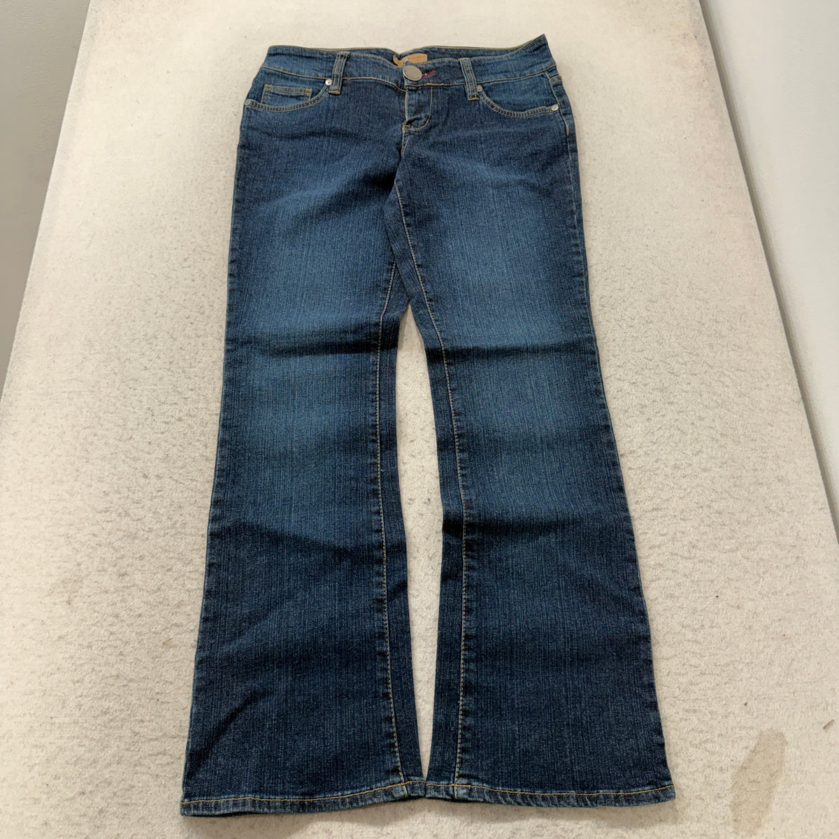 Tommy Jeans Bootcut Jeans Women's Dark Wash Stretch Denim Low Rise Size 11 photo 1