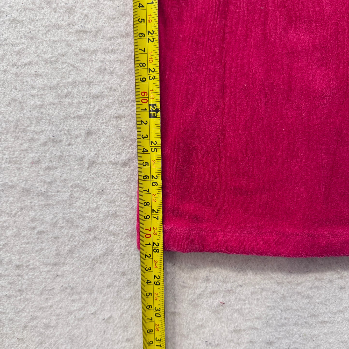 Juicy Couture Womens Dark Hot Pink Velour Flared Track Pants Loungewear Size M