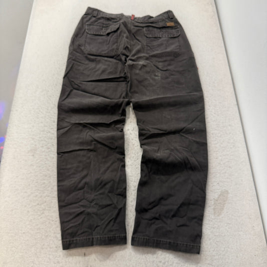 Dockers Relaxed Fit Flat Front Cargo Pants Gray Size 36x34 photo 2