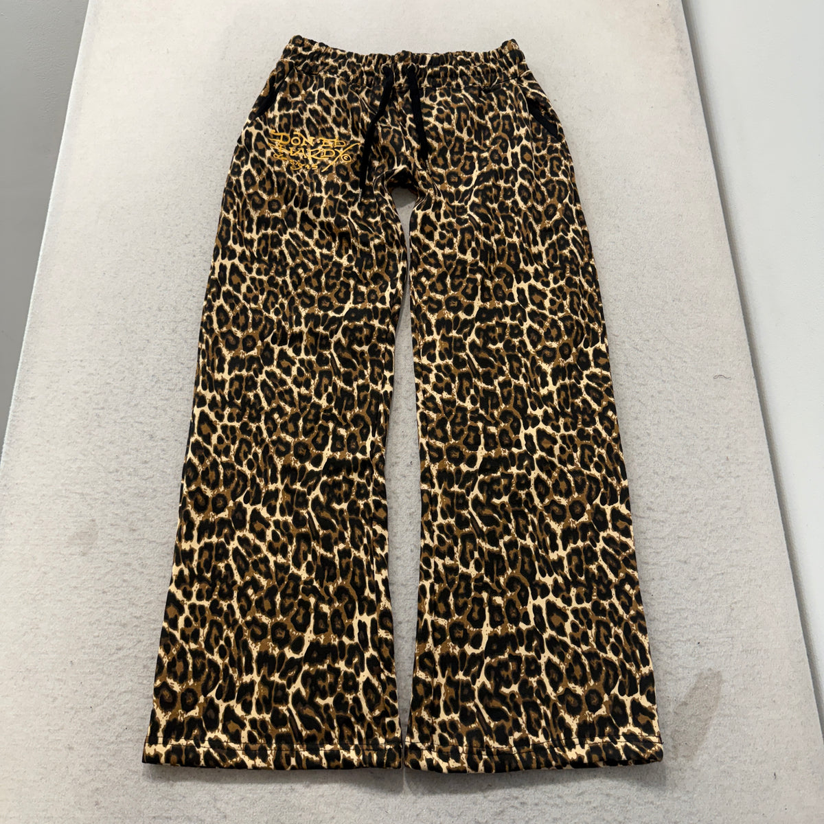 ED HARDY "Broken Heart" LOEPARD FLARED MATCHING SET