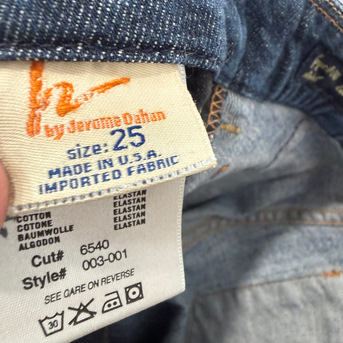 Citizens of Humanity Flare Jeans dark wash indigo waist measurement