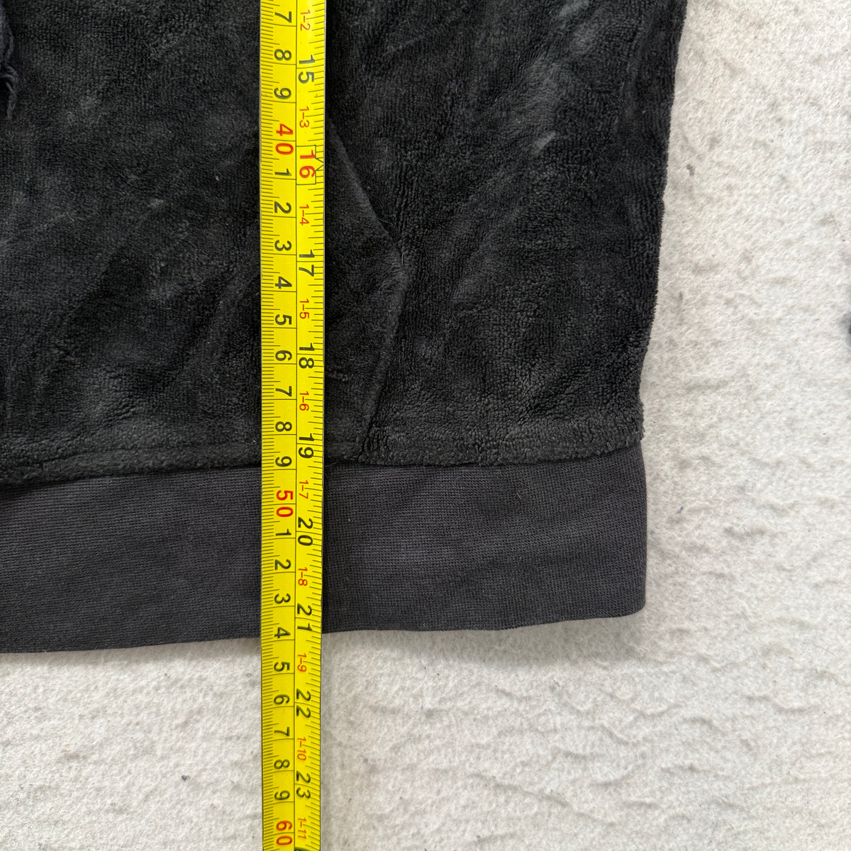 Juicy Couture Women's Black Velour Tracksuit Set Hoodie & Flare Pant Size M