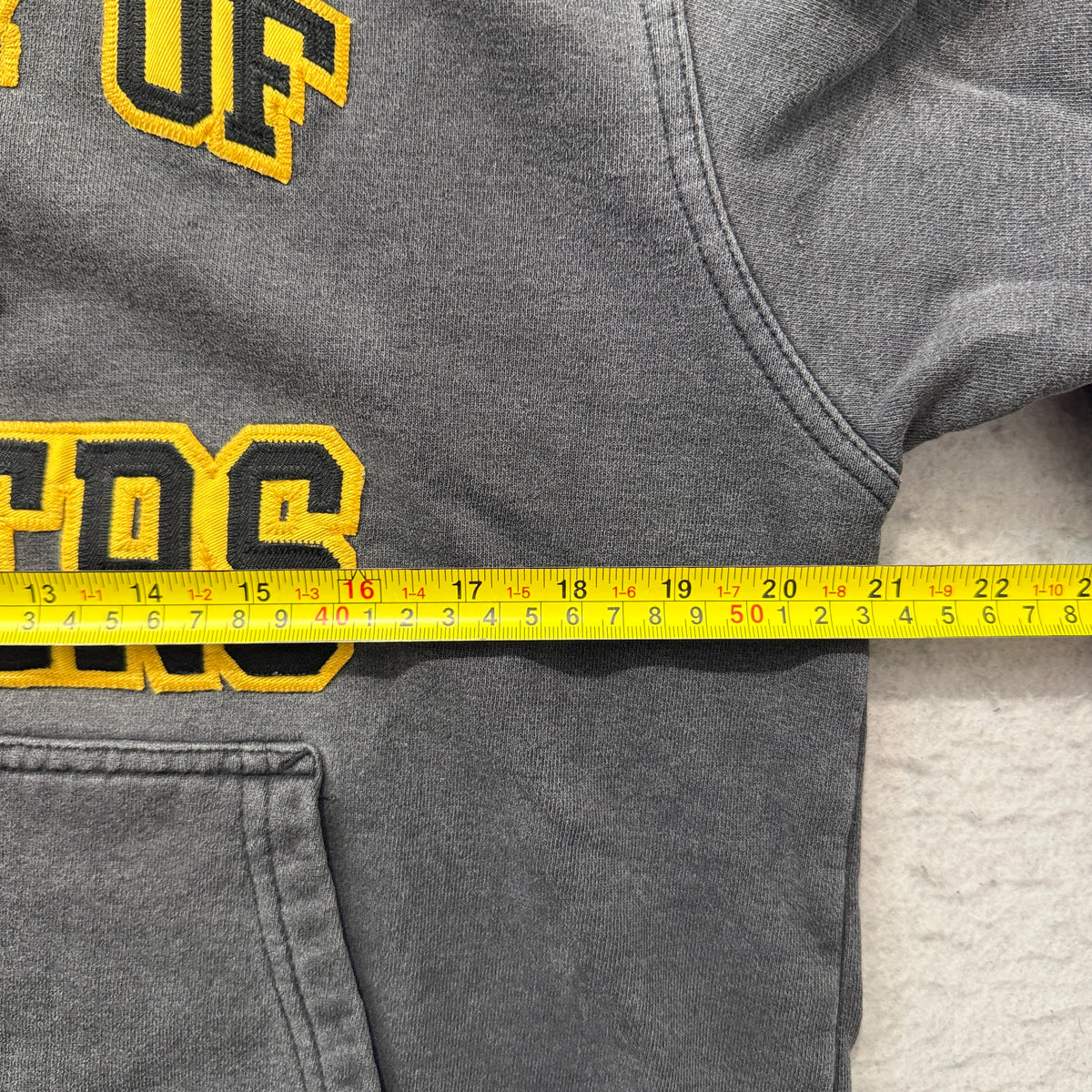 Reebok NFL Pittsburgh Steelers Grey Pullover Hoodie Size L photo 4