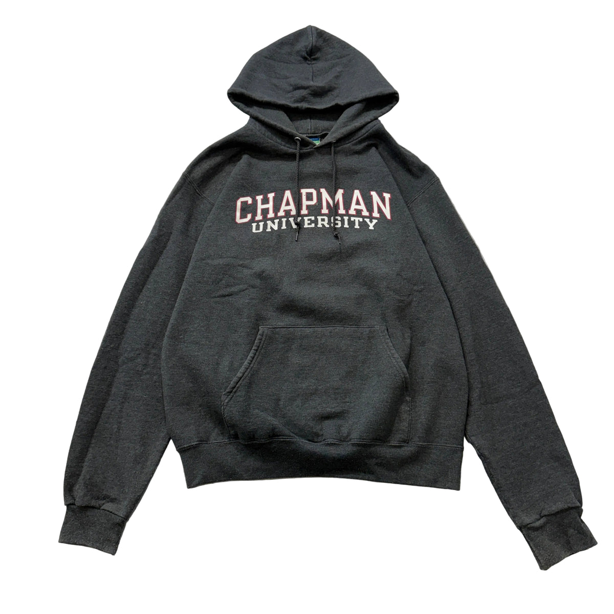 Champion Eco Fleece Chapman University Men's Charcoal Gray Fleece Hoodie Size M