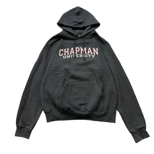 Champion Eco Fleece Chapman University Men's Charcoal Gray Fleece Hoodie Size M