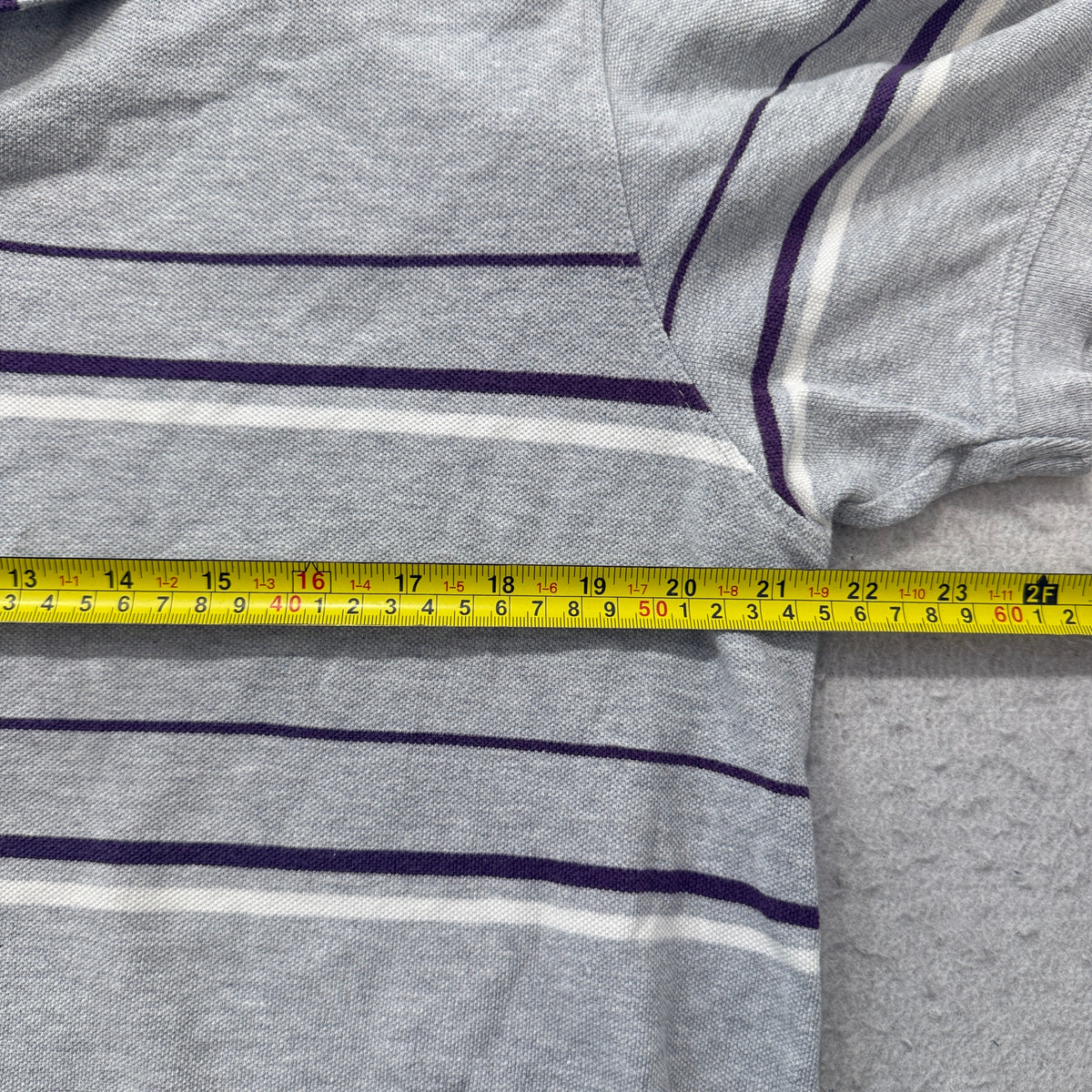 Faded Glory polo chest measurement