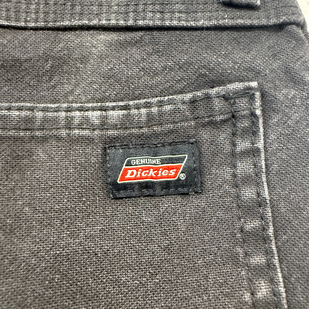 Dickies Carpenter Jeans Men's Black Washed Denim Relaxed Workwear Size 42 photo 3