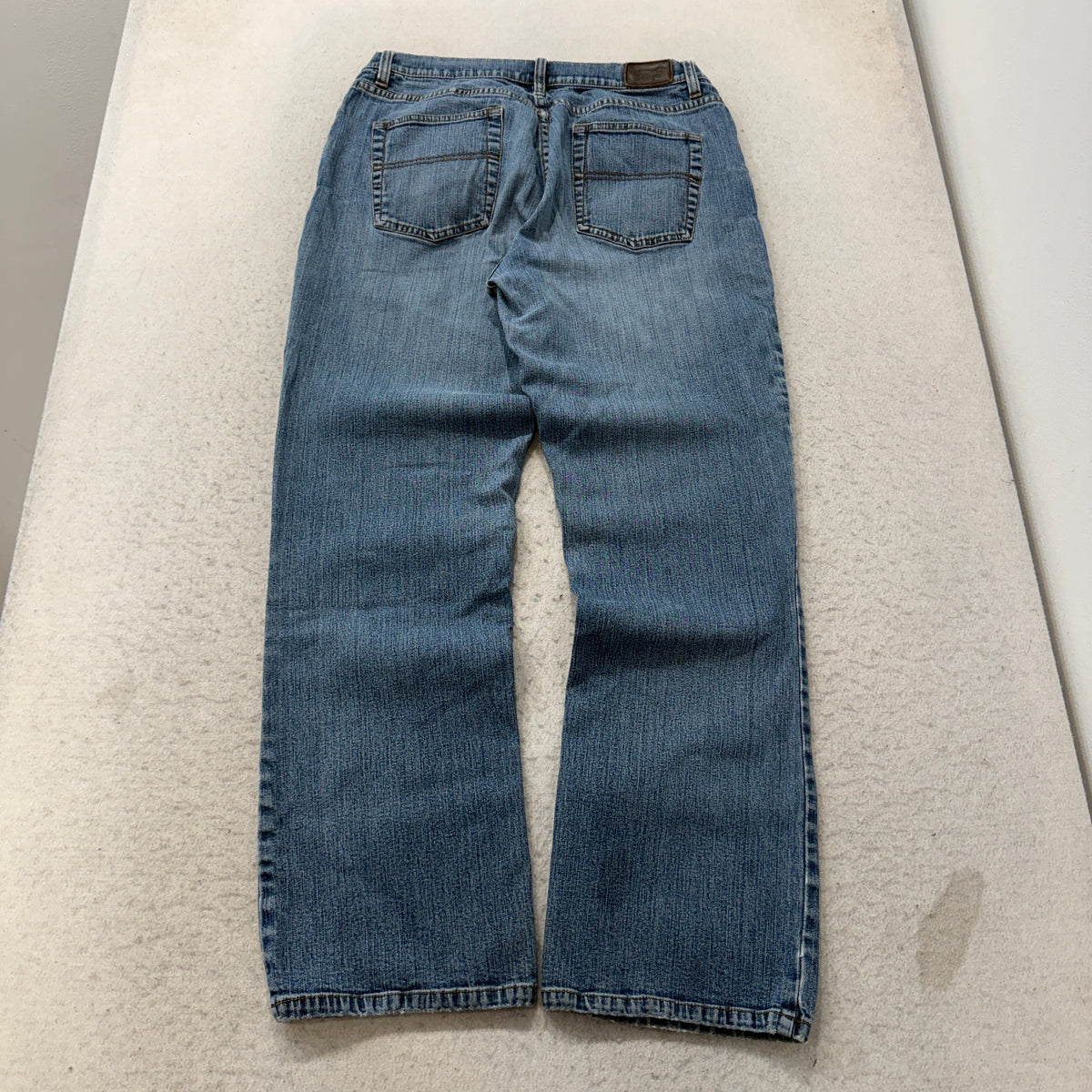 L.L.Bean Womens Medium Wash Boot Cut Jeans Size 14 photo 2
