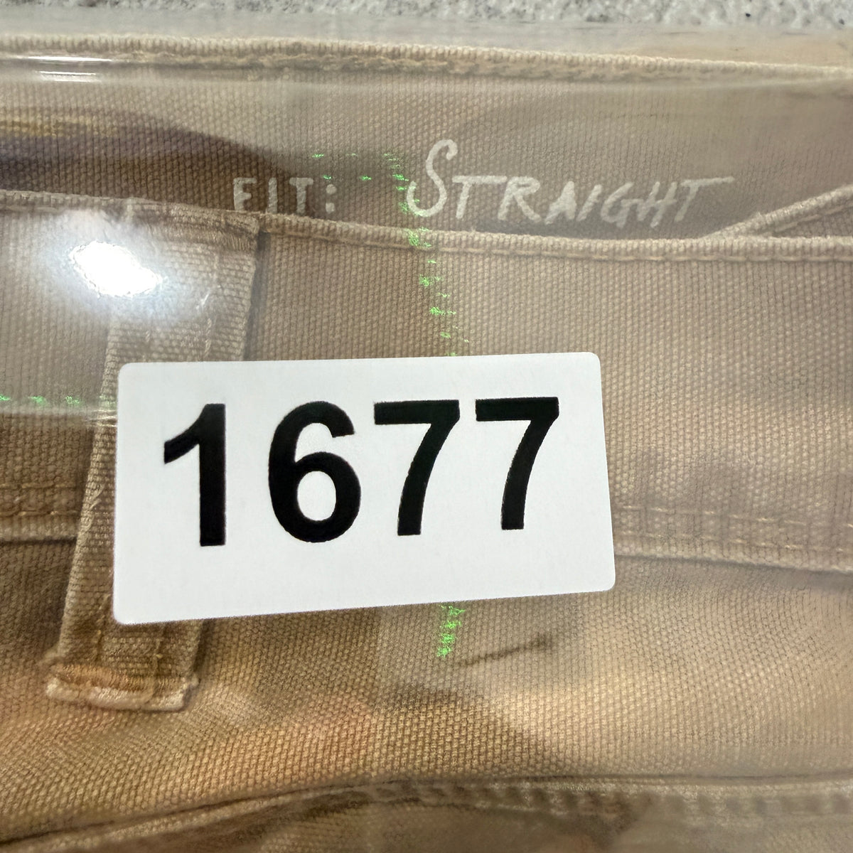 Eddie Bauer Straight Fit Canvas Pants Men's Tan Brown Cotton Five Pocket Size 36x34 photo 8