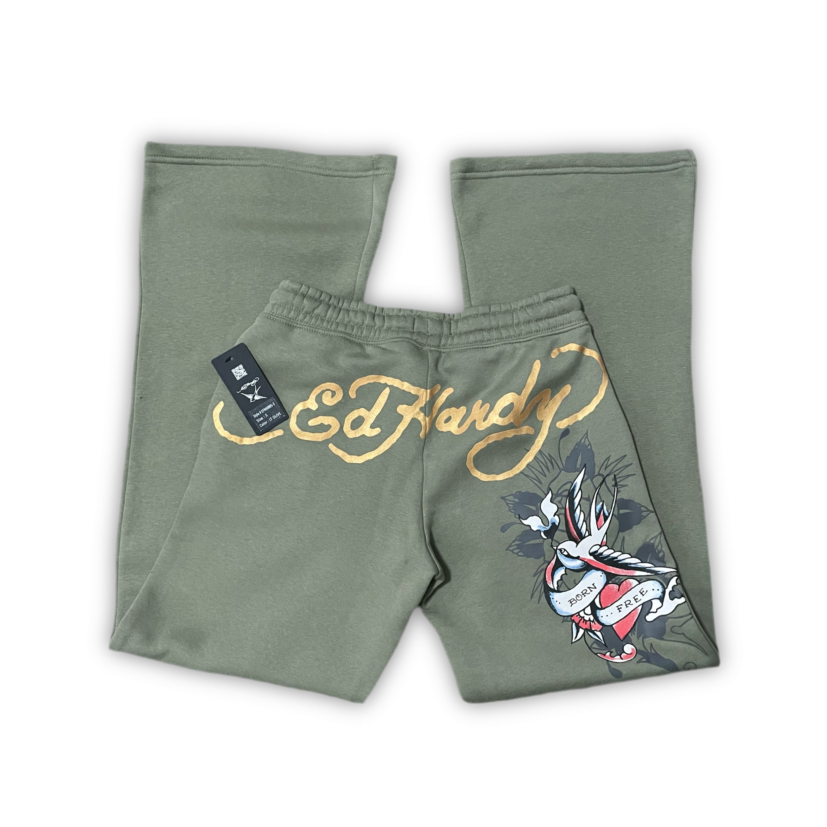 ED HARDY “FREE BIRD” SAGE TUBE TOP SET