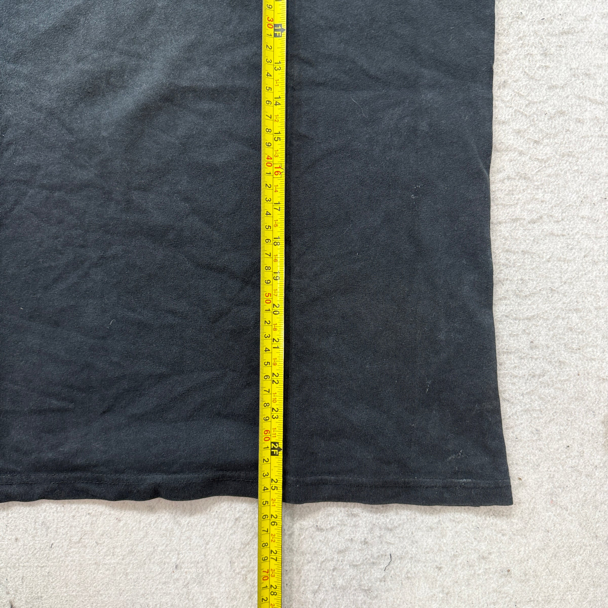 Nike swoosh tee length