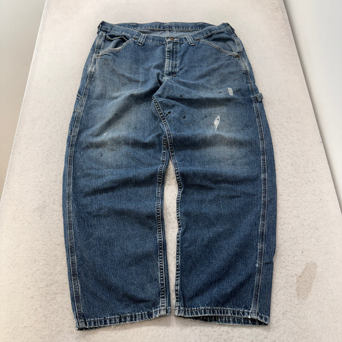 Lee Carpenter Jeans Dark Wash Size 38x30 photo 1