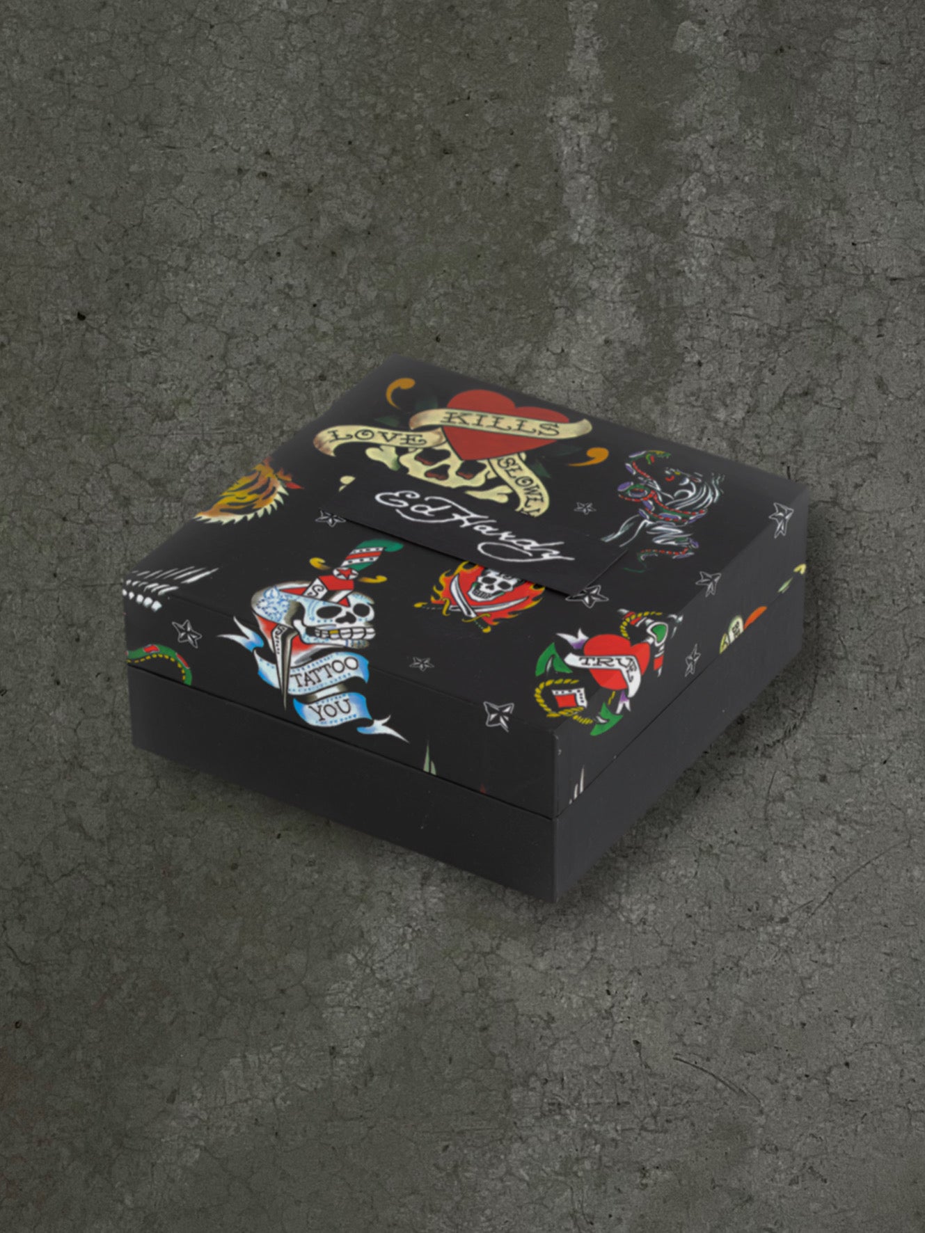 Ed Hardy “Death or Glory” 8.5” bracelet